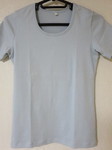 無印良品・オーガニックコットンストレッチクーネック半袖Tシャツ・サックスブルー.jpg